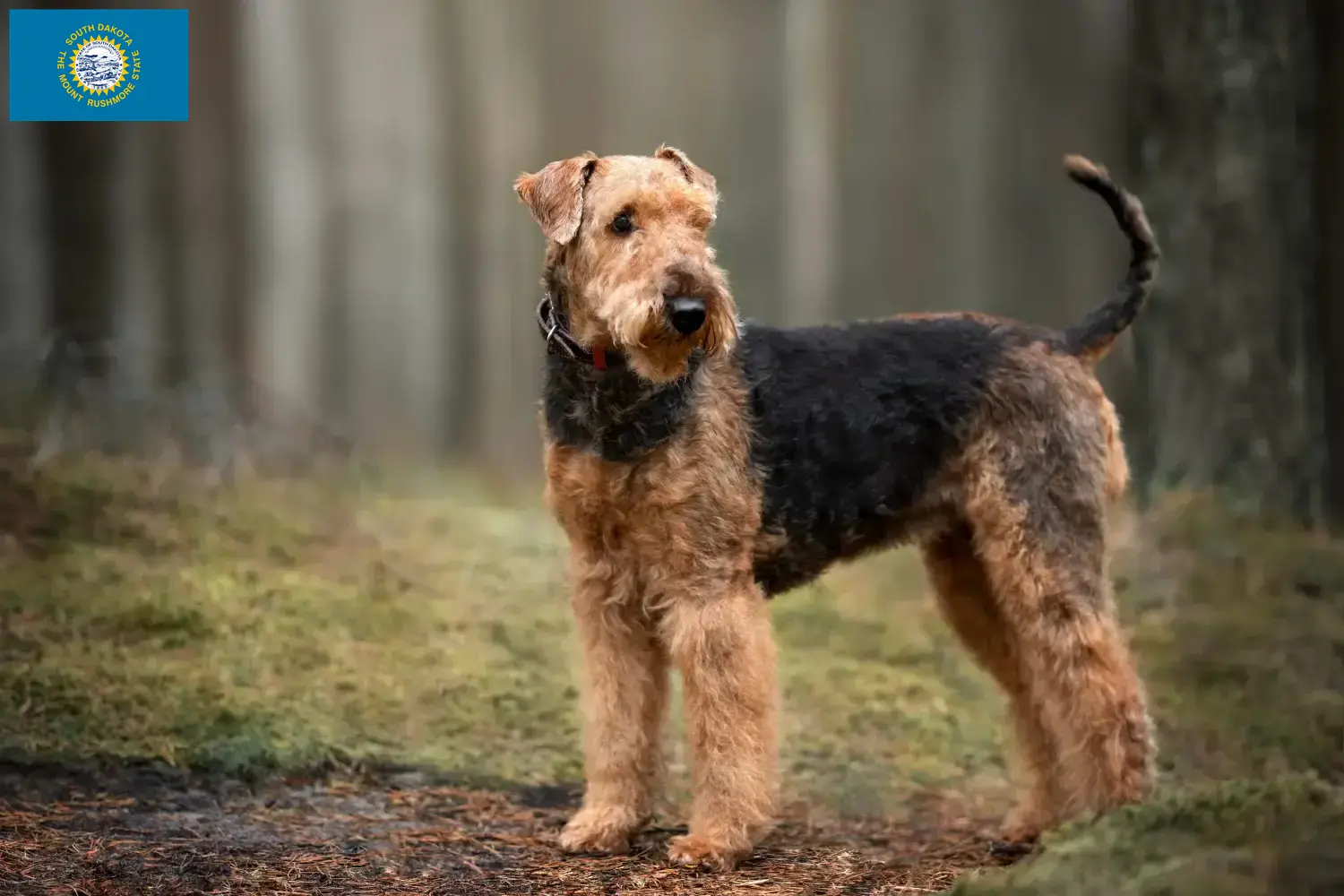 Read more about the article Airedale Terrier breeders and puppies in South Dakota