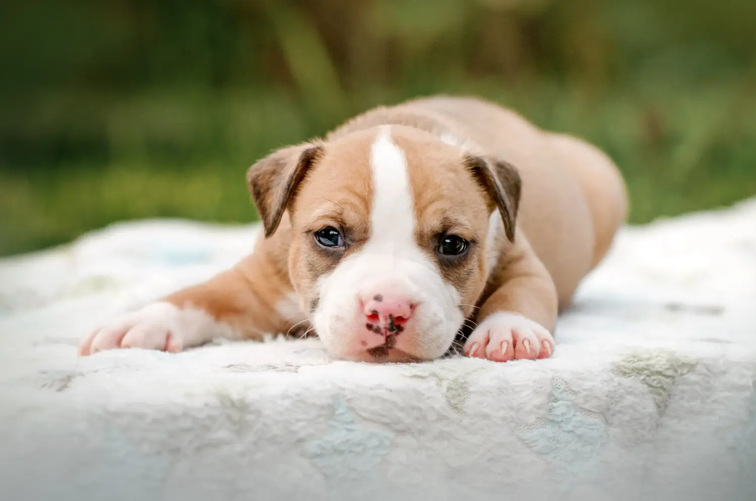 Buying an American Staffordshire Terrier puppy means taking responsibility! Buy American Staffordshire Terrier puppies.