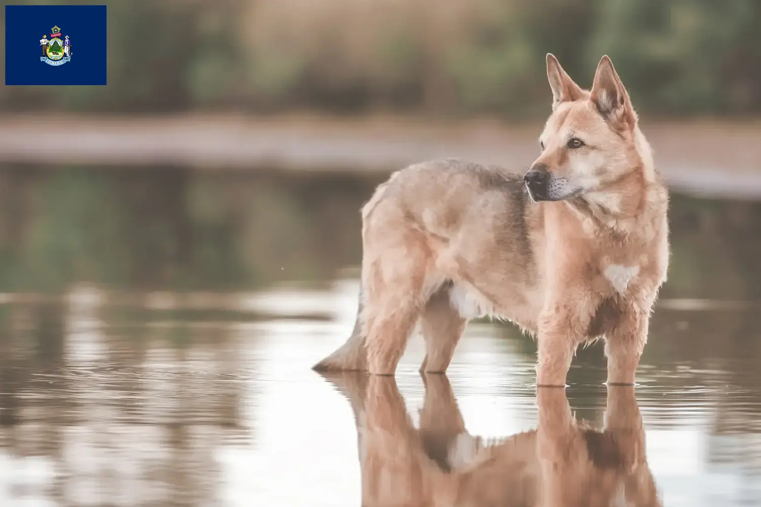 Canaan Dog Puppies and Breeder Maine Find Canaan Dog breeders in Maine here.